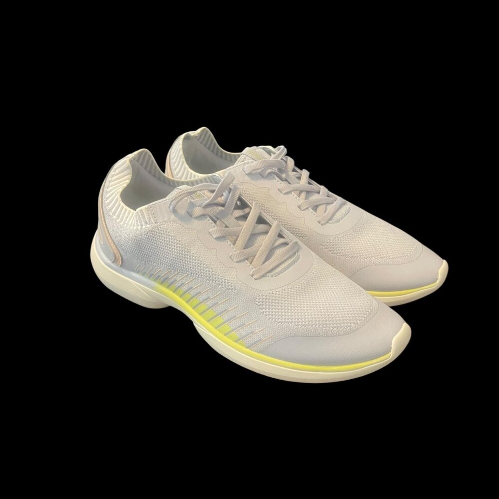 Vionic Women's Light Gray and Pale Pink Sneakers - Picture 12 of 14
